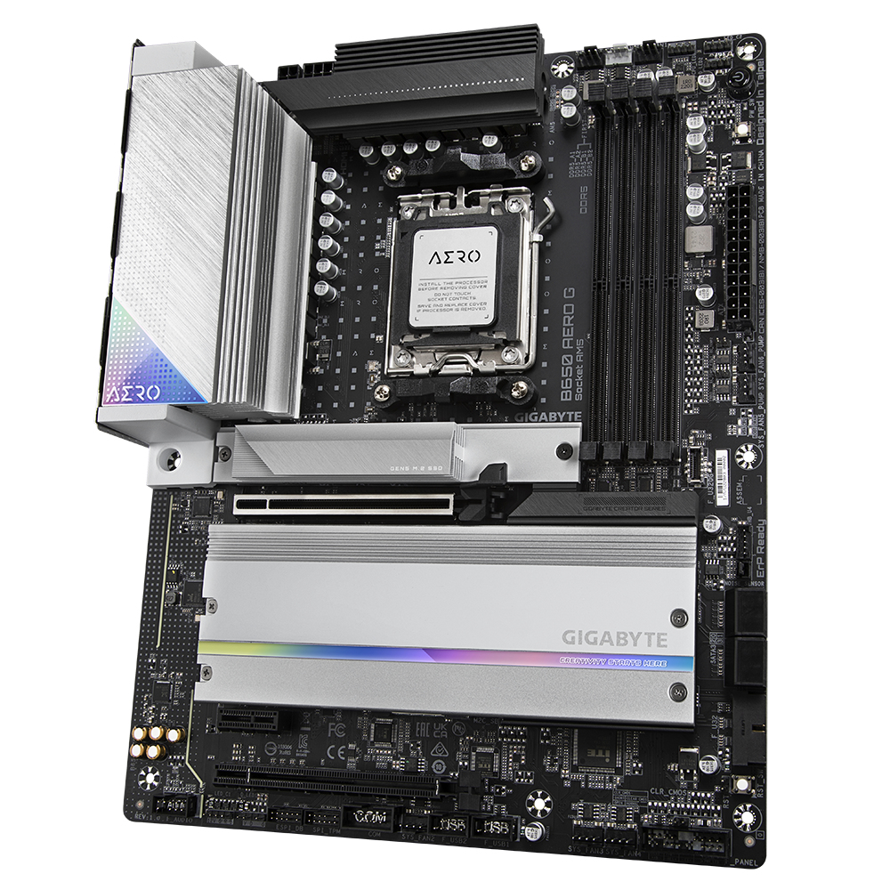 Bekijk afbeelding 5 van Gigabyte AM5 B650 AERO G - DDR5/3xM.2/DP/HDMI/µATX
